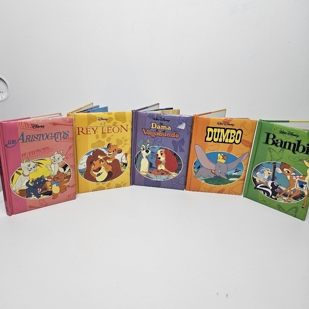 Disney book collection Mini libros en Español para niños
